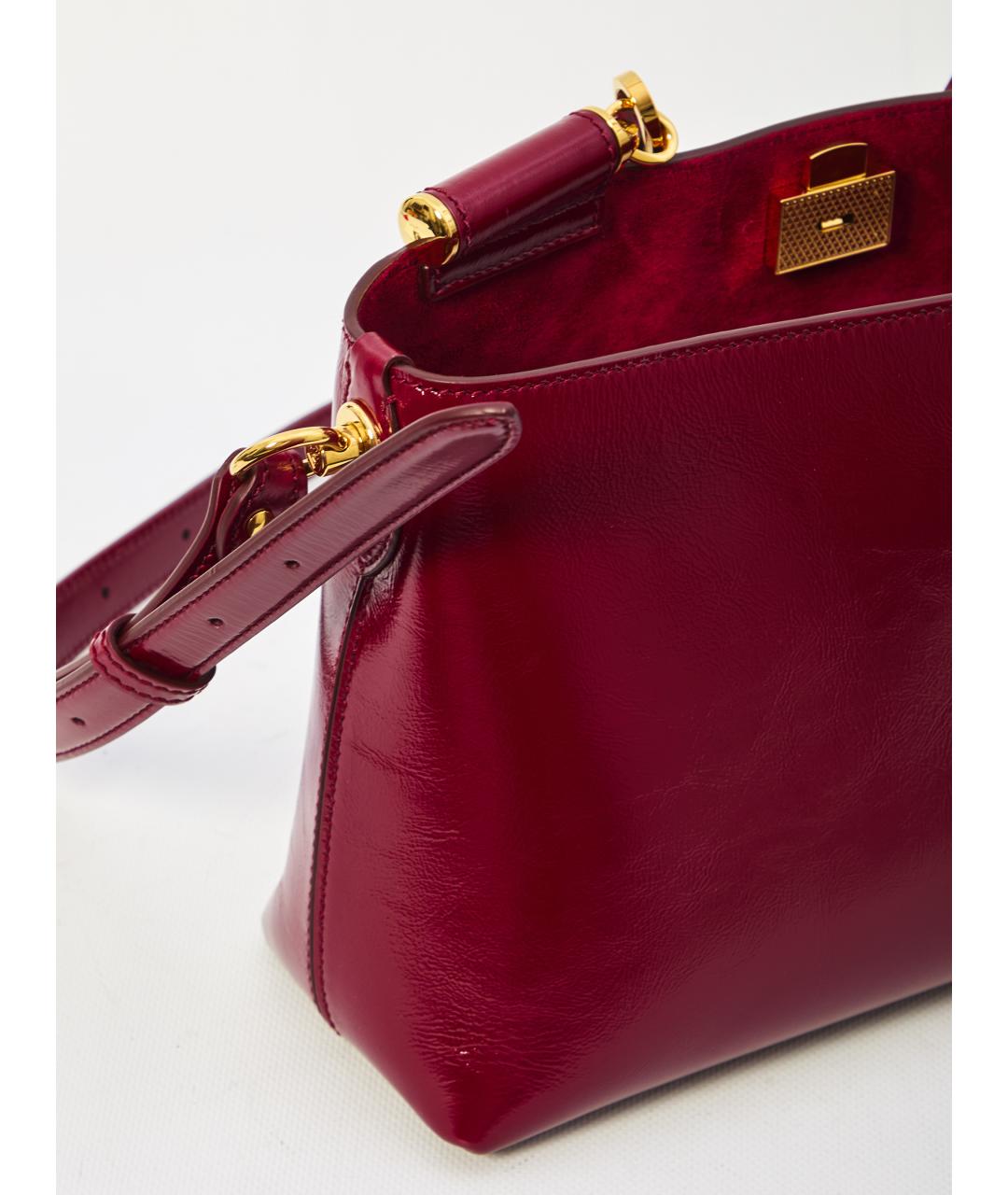 DOLCE&GABBANA Красная кожаная сумка через плечо, фото 3