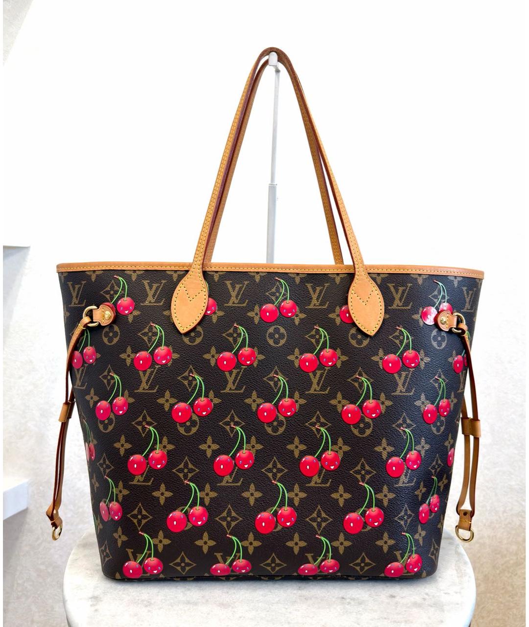 LOUIS VUITTON Коричневая сумка тоут, фото 4