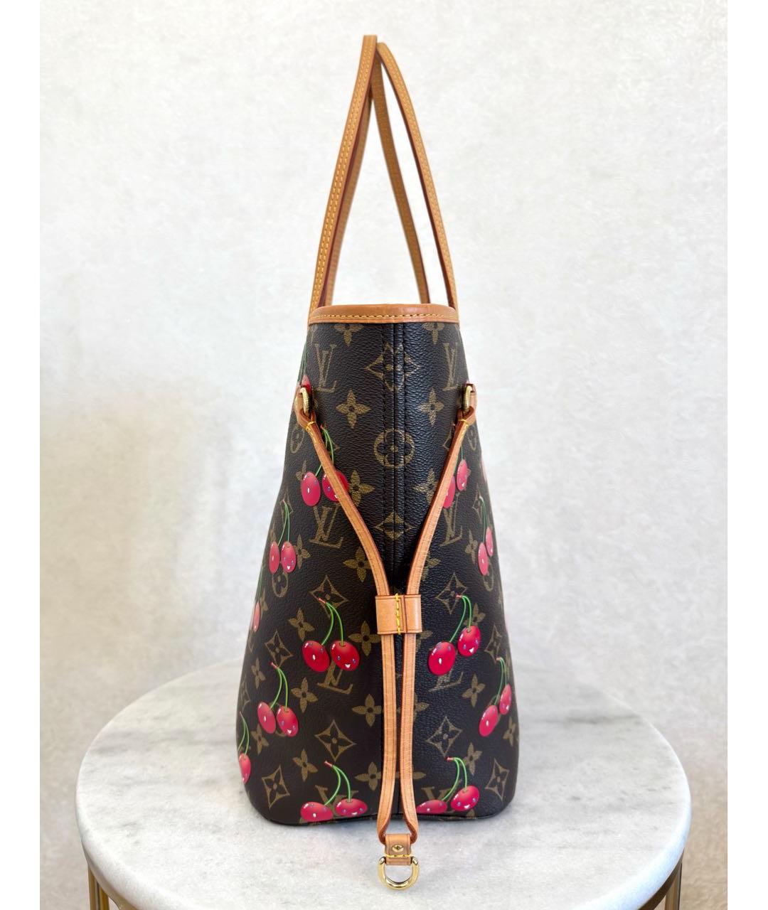 LOUIS VUITTON Коричневая сумка тоут, фото 6