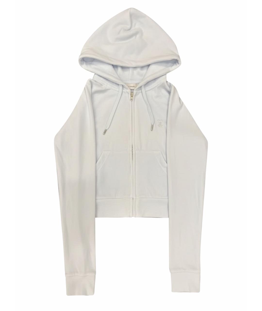 JUICY COUTURE Голубой велюровый костюм с брюками, фото 9