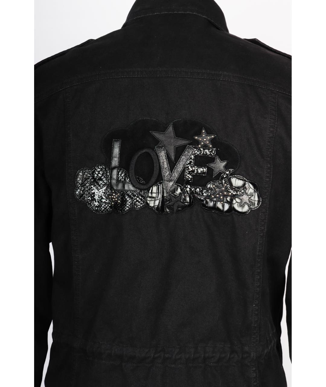 SAINT LAURENT Черная хлопковая парка, фото 3
