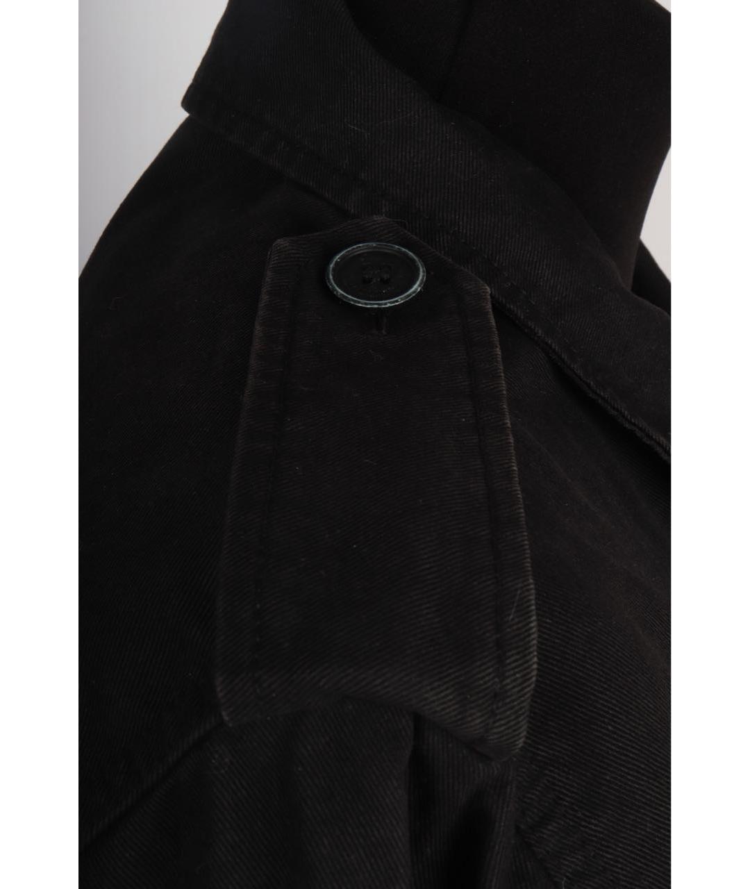 SAINT LAURENT Черная хлопковая парка, фото 4