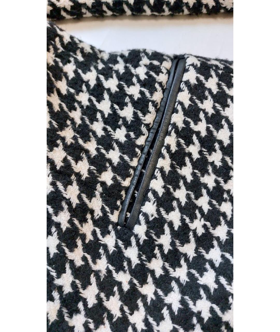 LIU JO Черное полиэстеровое пальто, фото 6