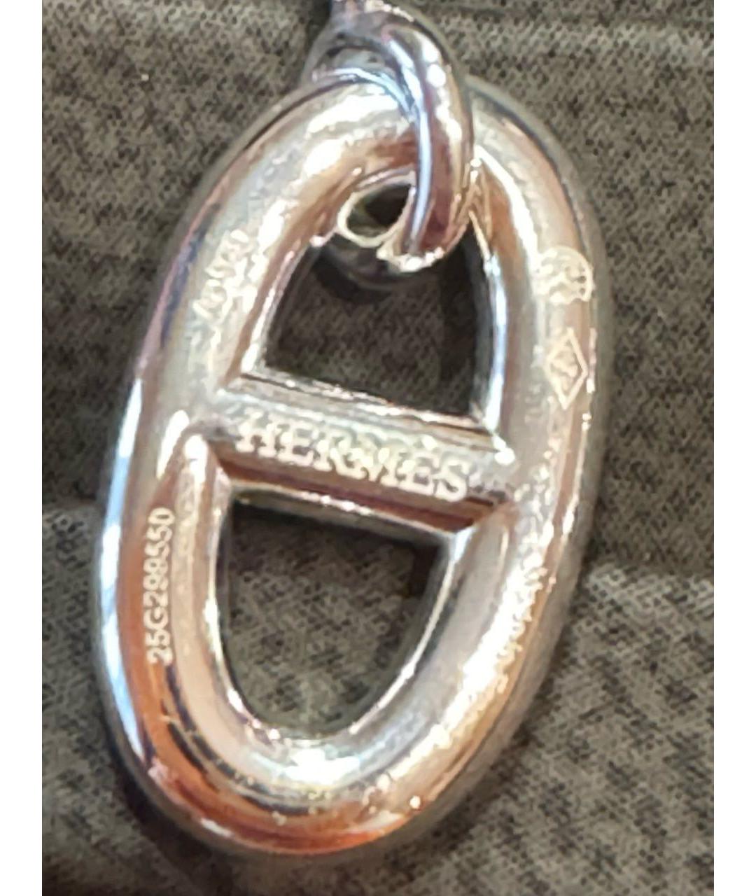 HERMES Серебряные серебряные серьги, фото 4