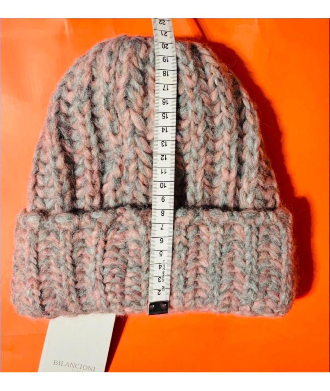 BILANCIONI Мульти шерстяная шапка, фото 6
