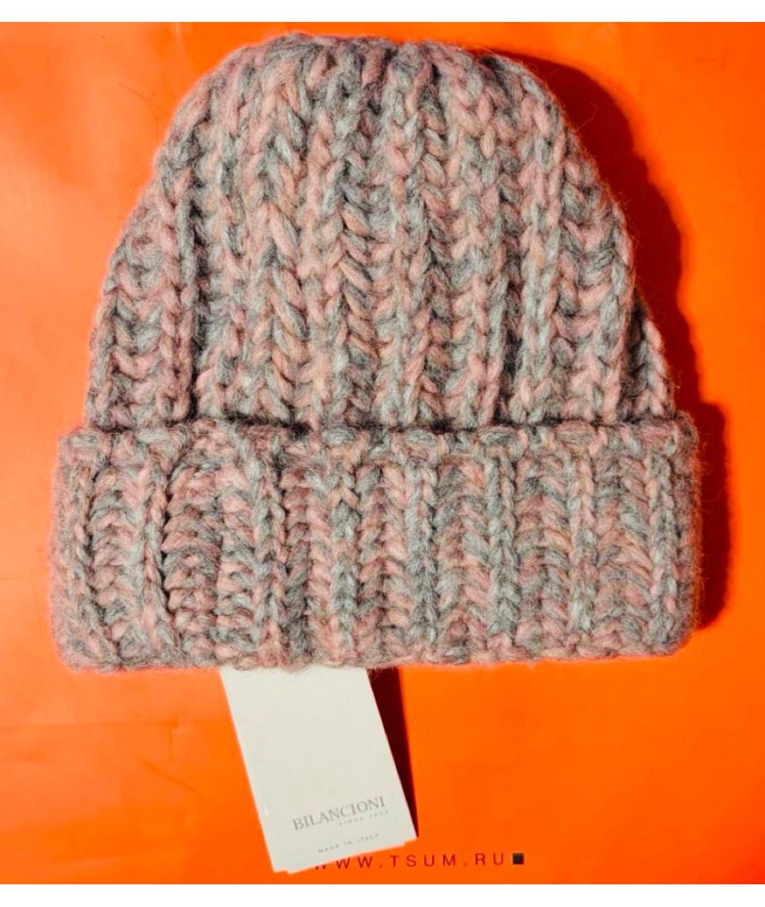 BILANCIONI Мульти шерстяная шапка, фото 3