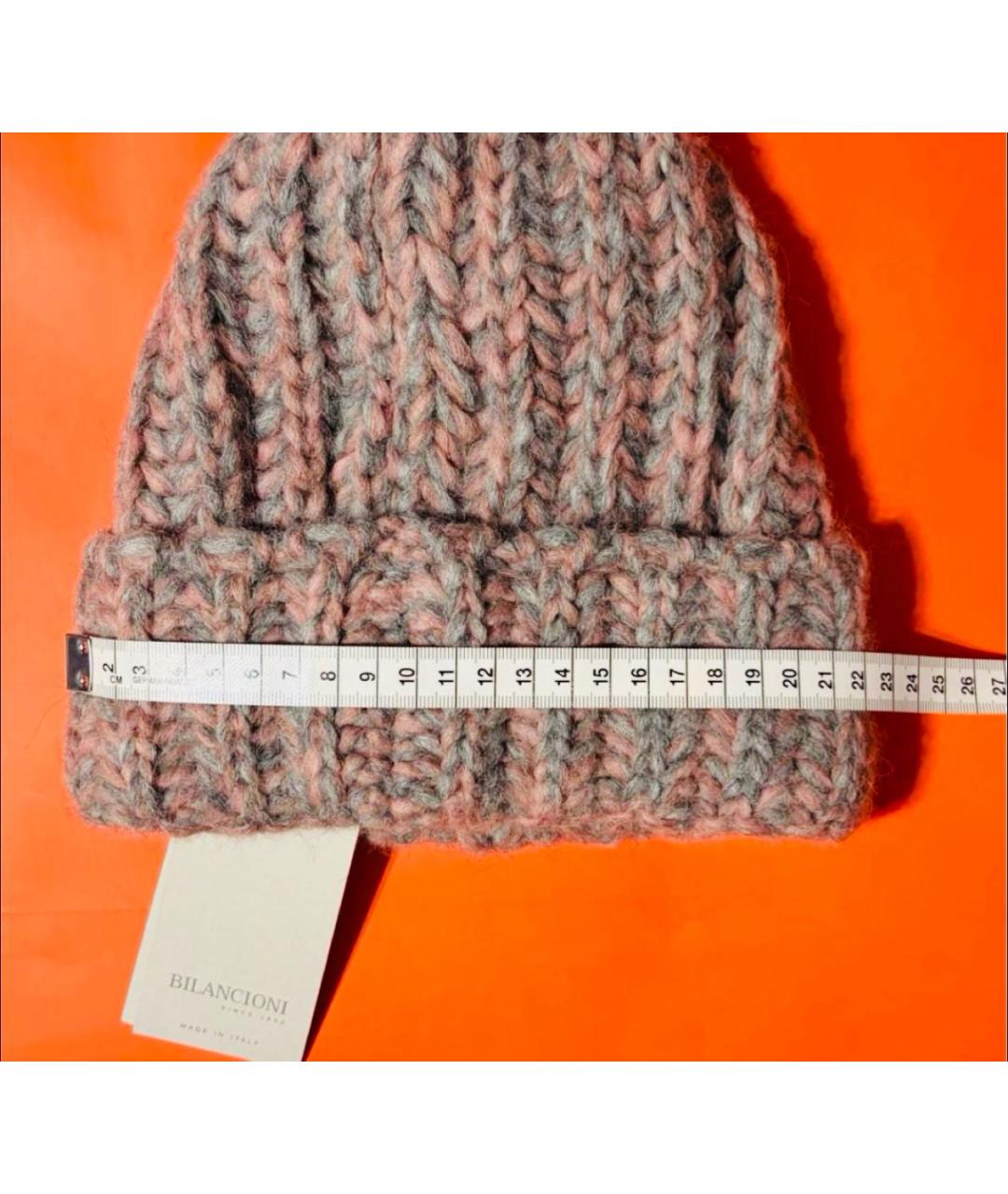 BILANCIONI Мульти шерстяная шапка, фото 5