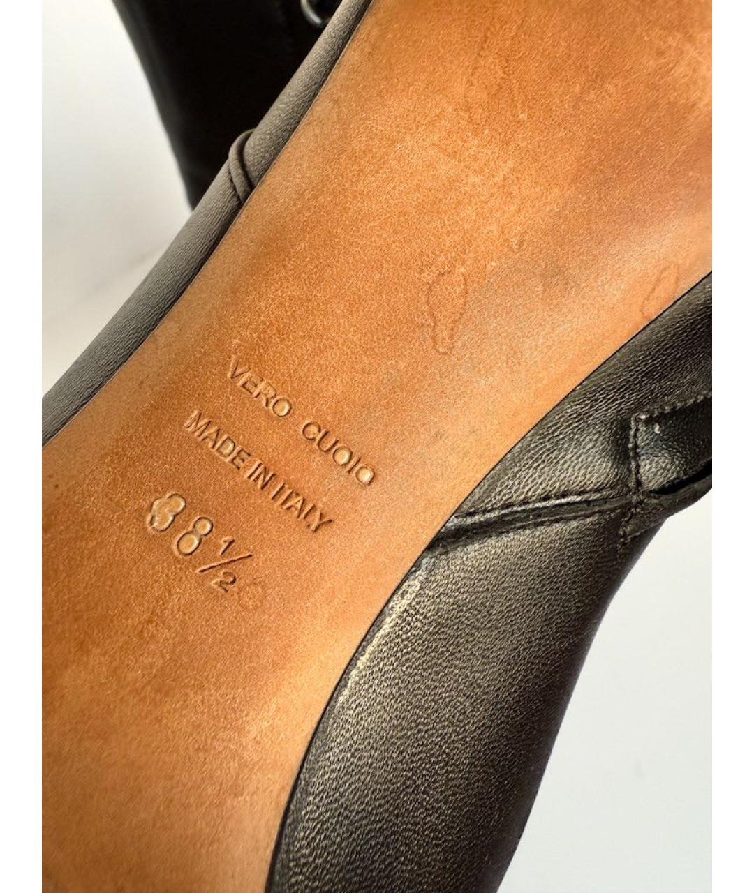 KITON Черные кожаные ботильоны, фото 5