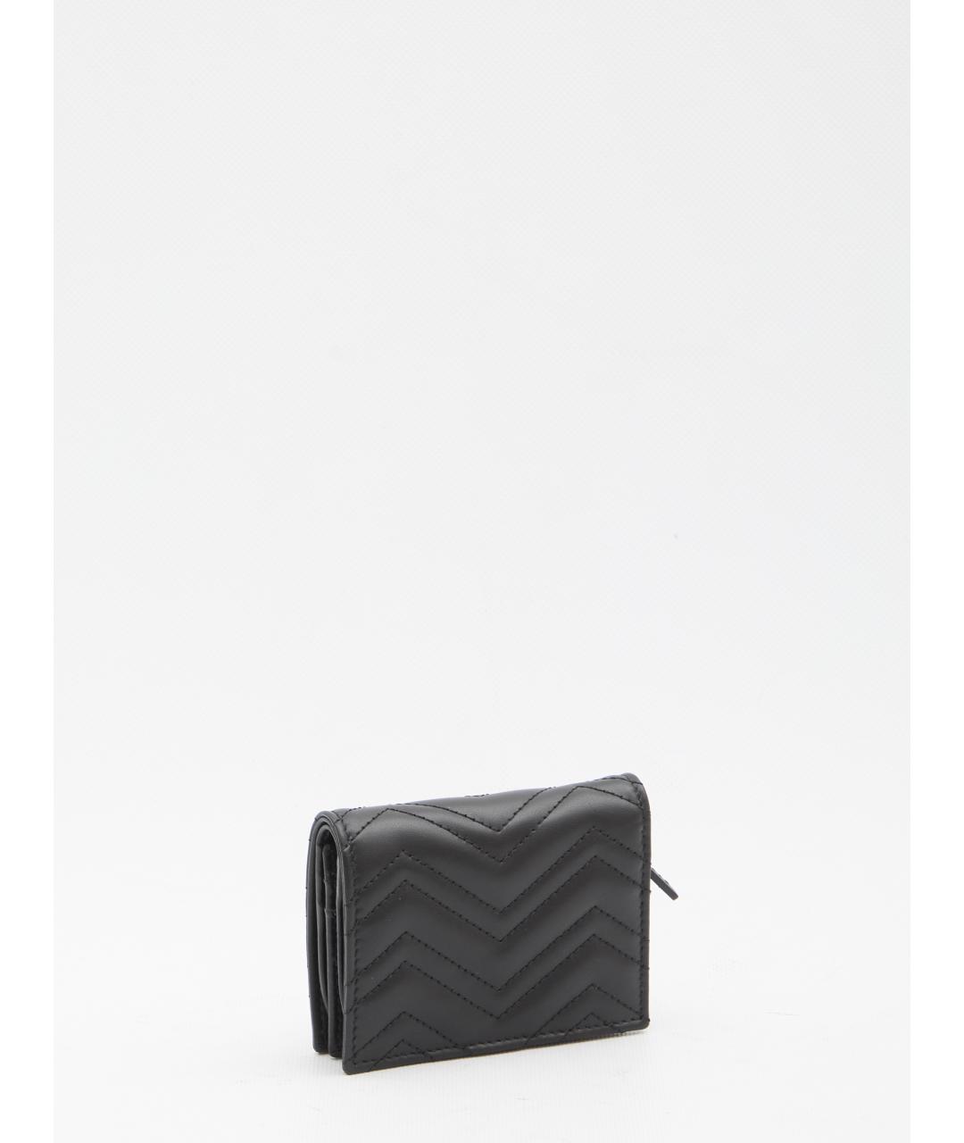 GUCCI Черный кожаный кошелек, фото 2