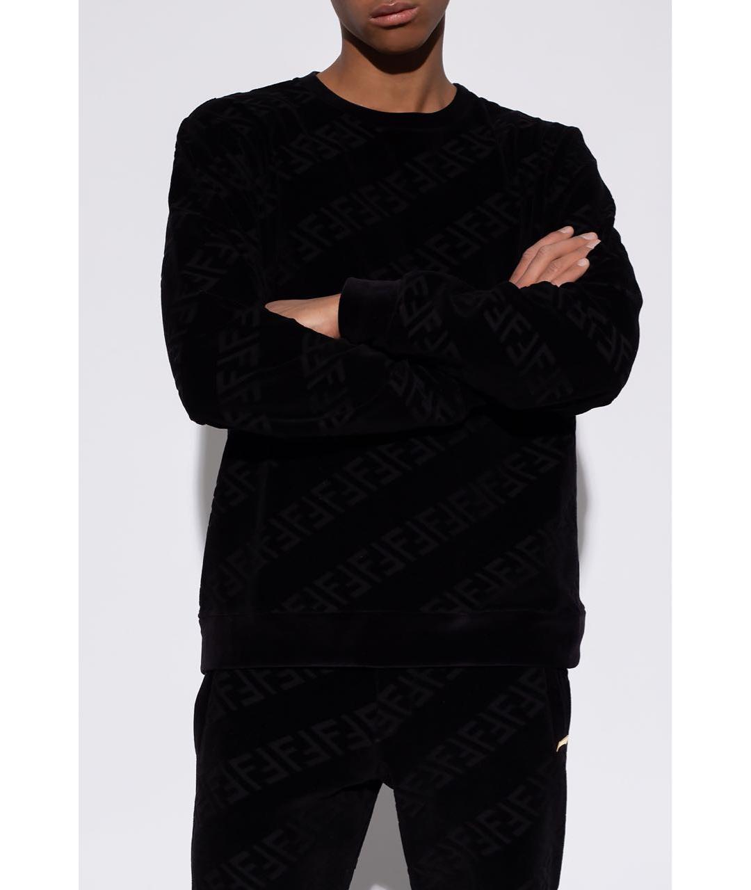 FENDI Черный спортивный костюм, фото 3