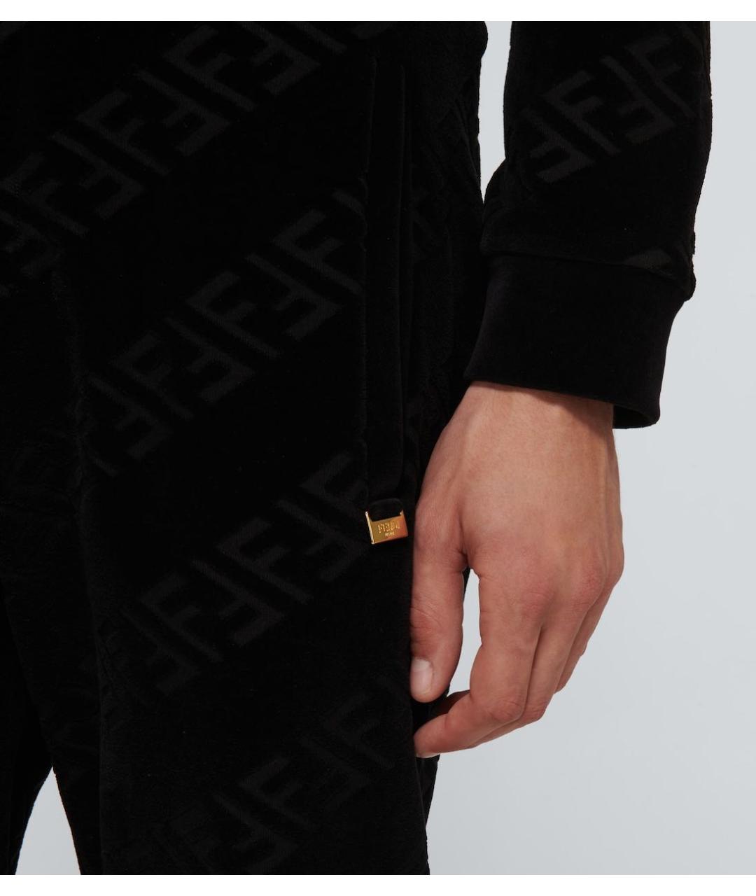 FENDI Черный спортивный костюм, фото 7