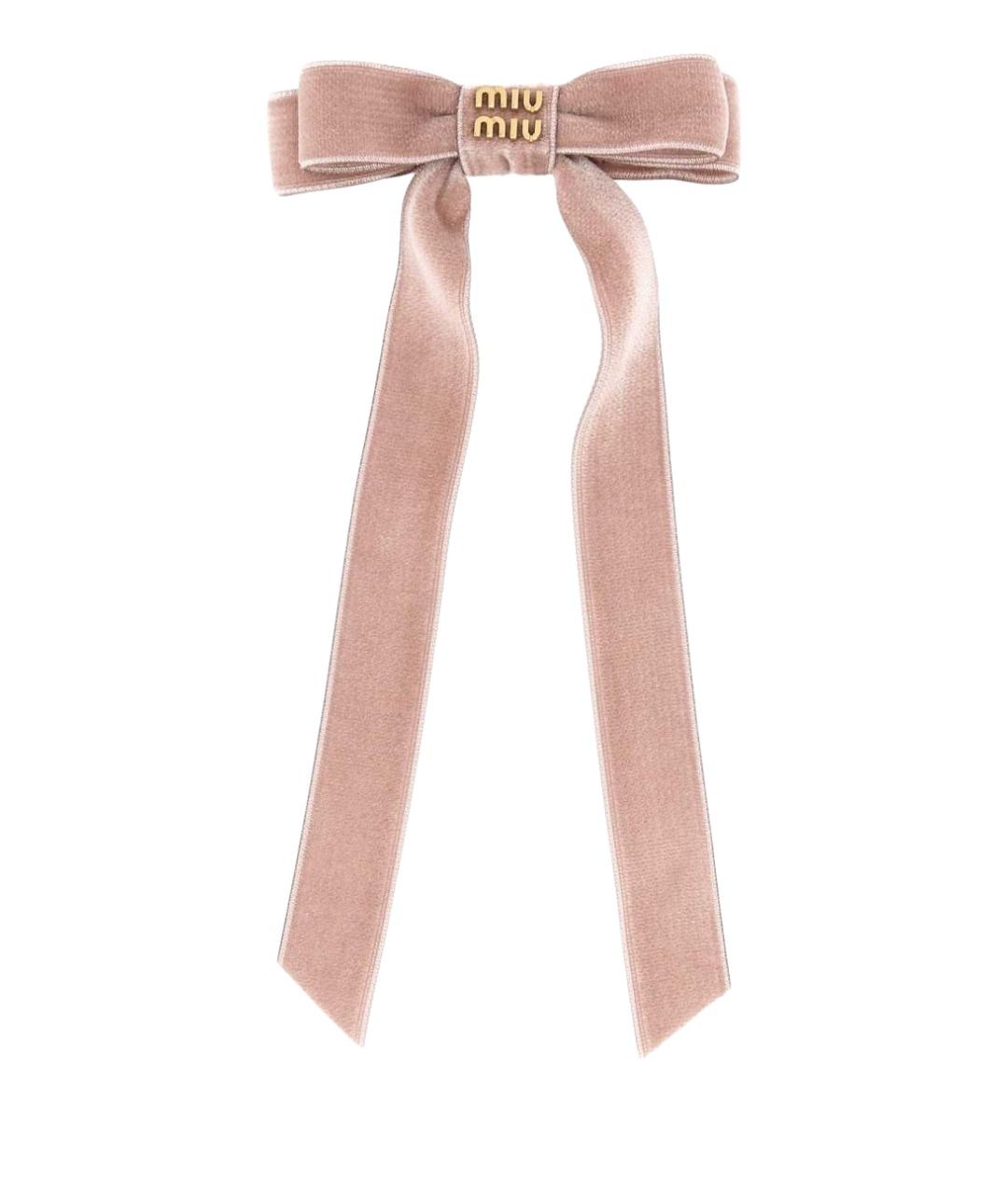 MIU MIU Розовая заколка, фото 1