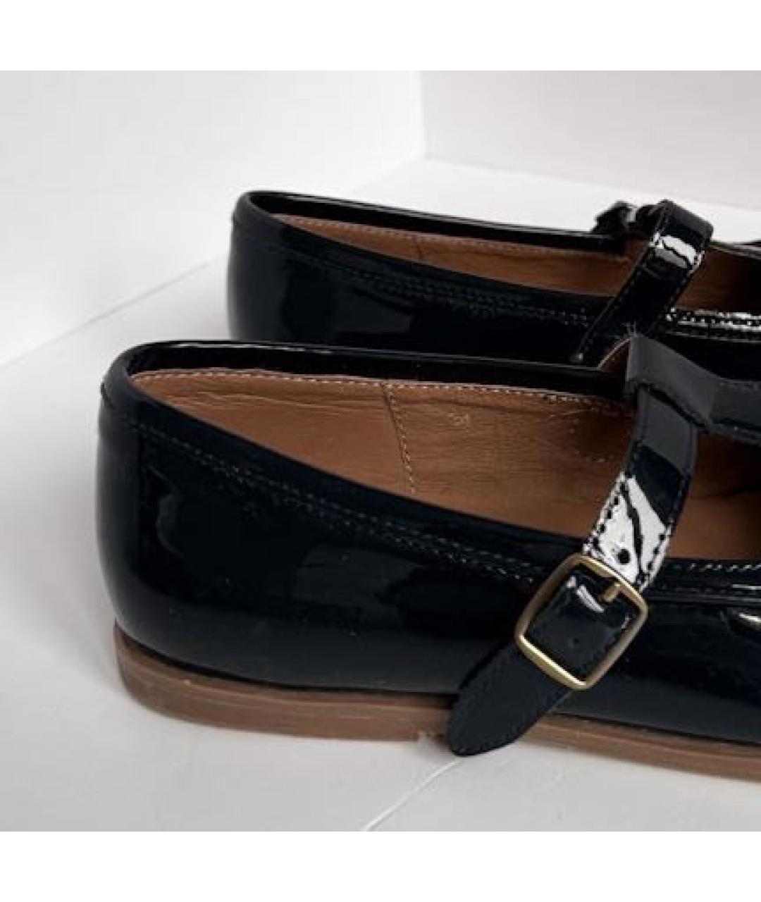 Age Of Innocence Черные туфли из лакированной кожи, фото 4