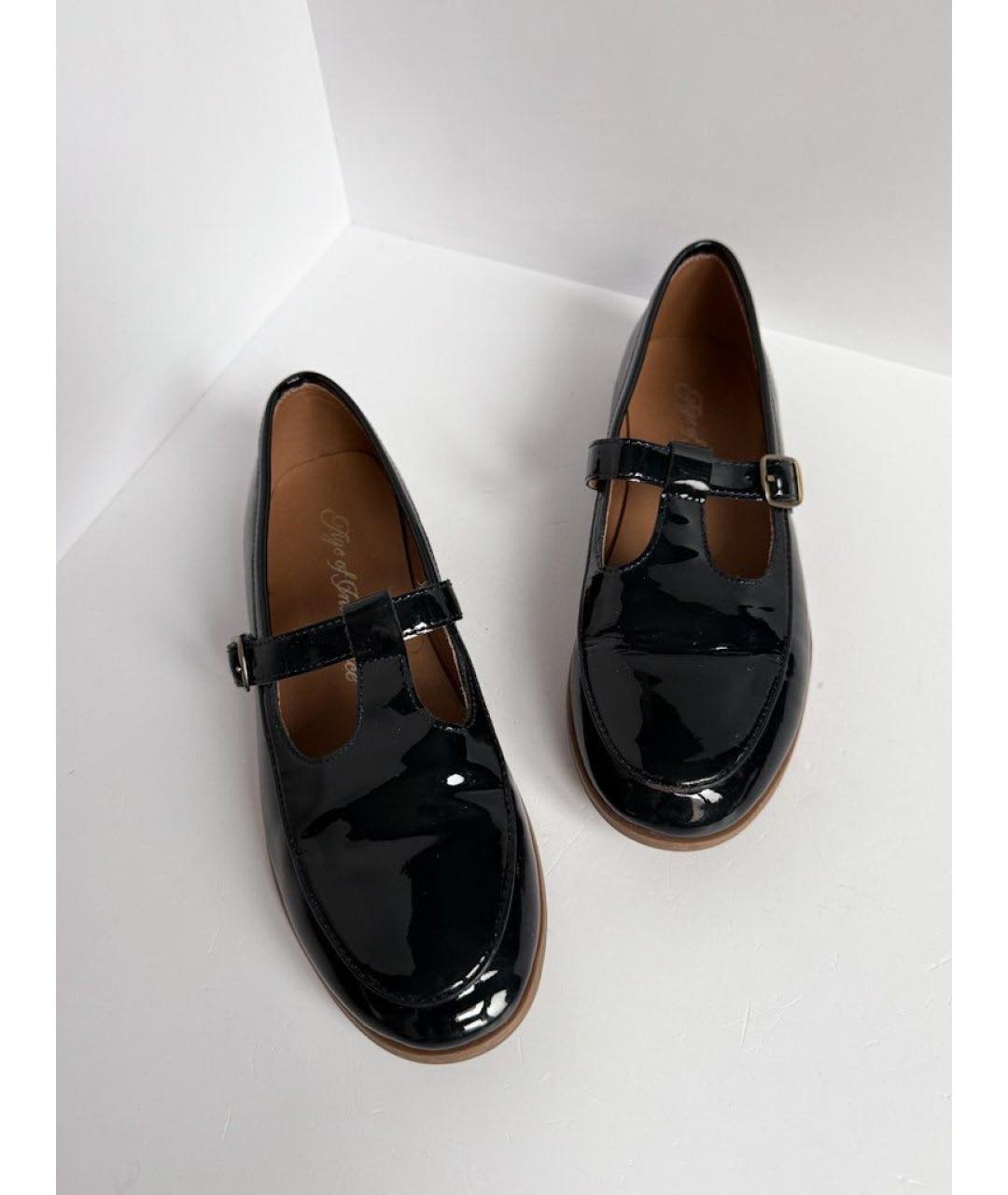 Age Of Innocence Черные туфли из лакированной кожи, фото 3