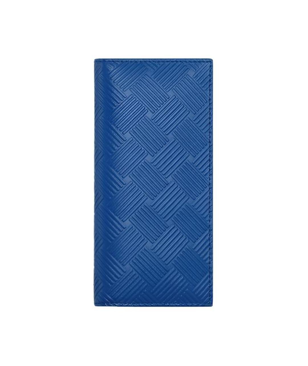 BOTTEGA VENETA Синий кошелек, фото 1