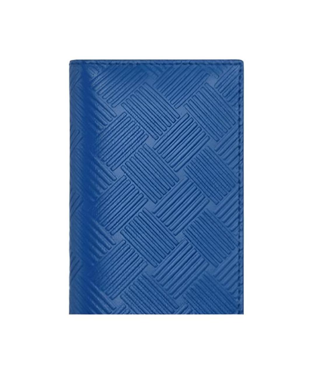 BOTTEGA VENETA Синий кошелек, фото 3