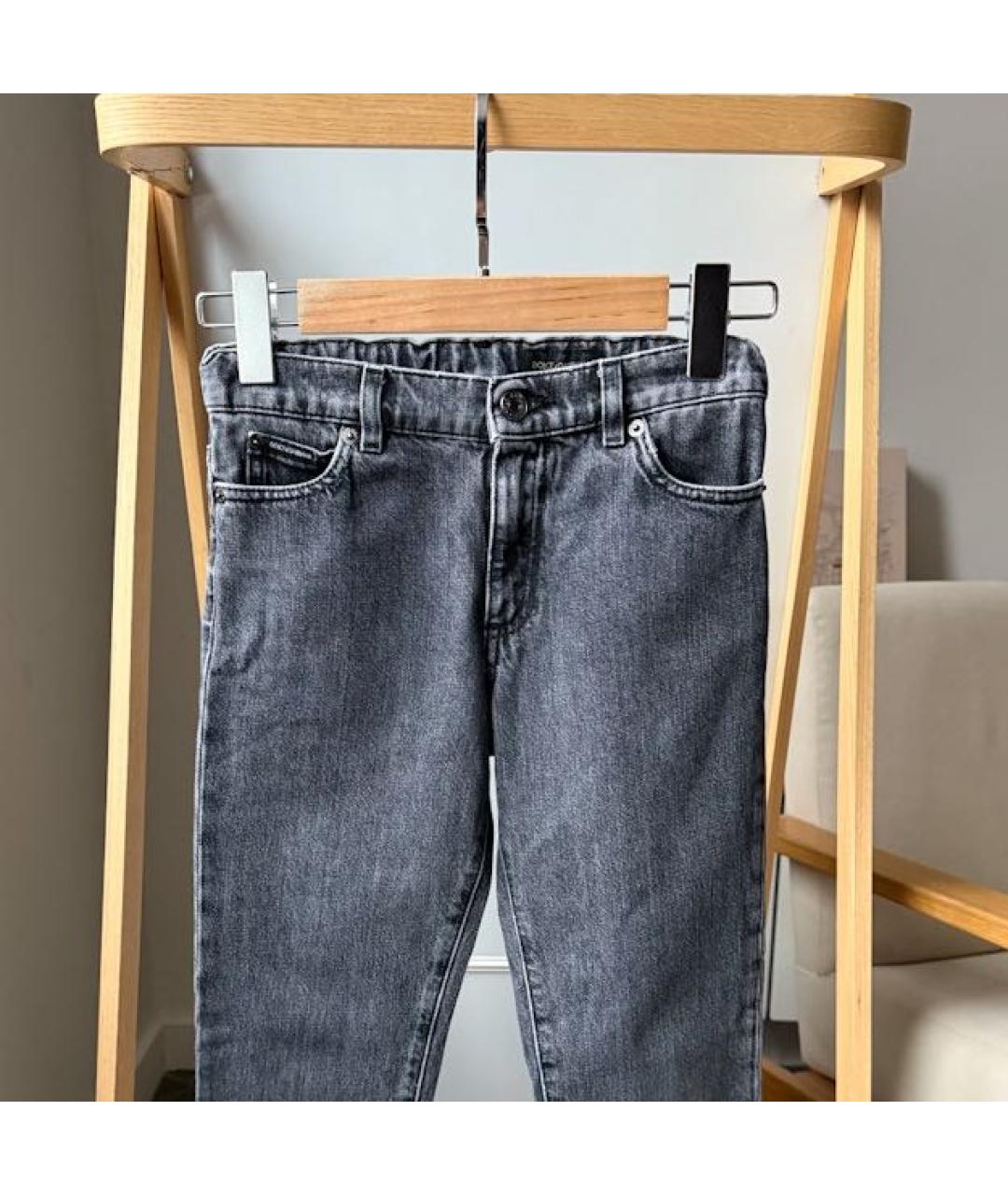 DOLCE&GABBANA Деним детские джинсы, фото 3