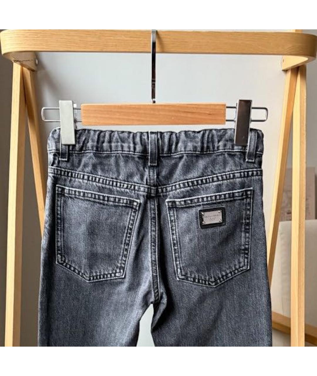 DOLCE&GABBANA Деним детские джинсы, фото 4