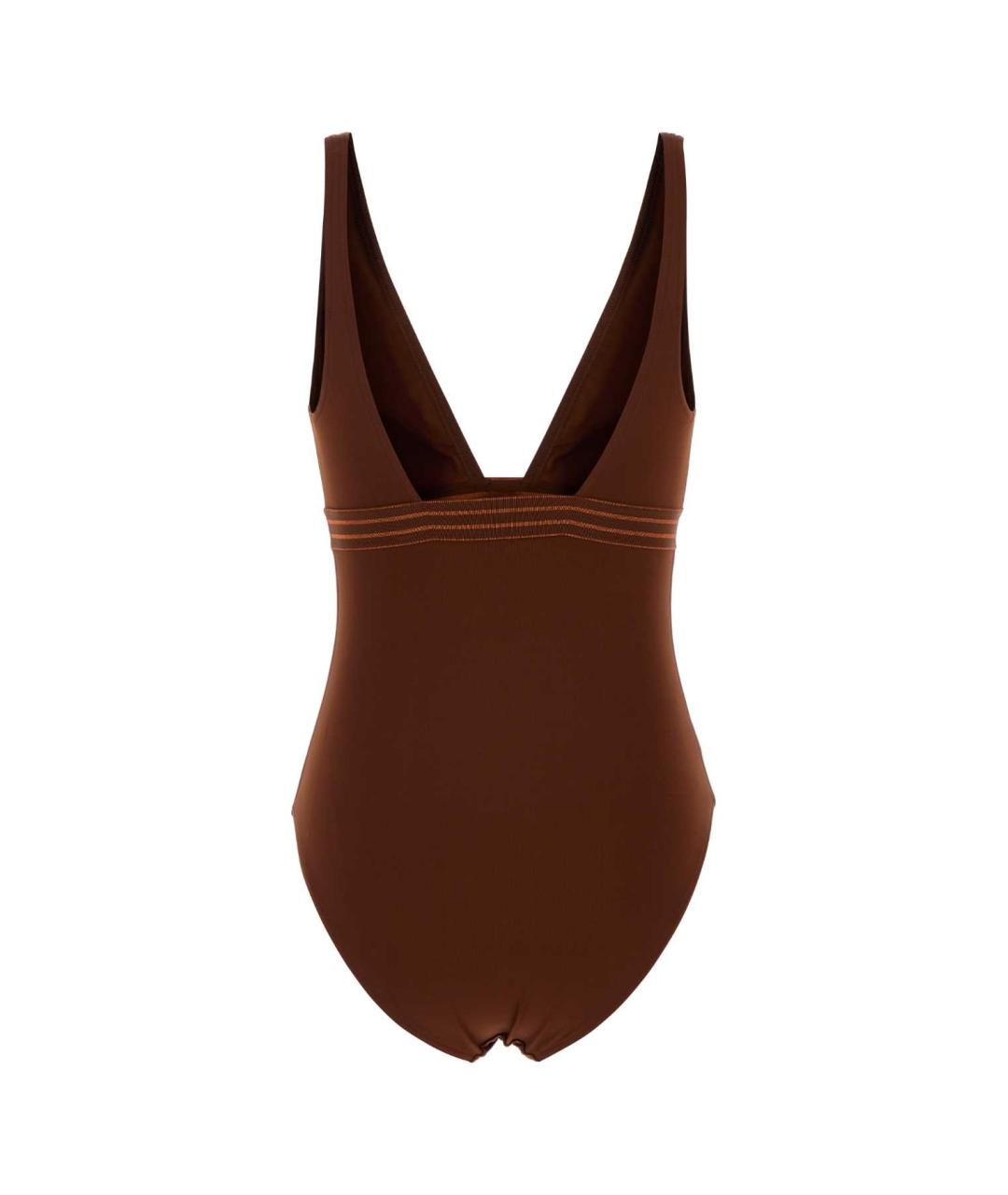 Eres Коричневый полиамидовый купальник, фото 2