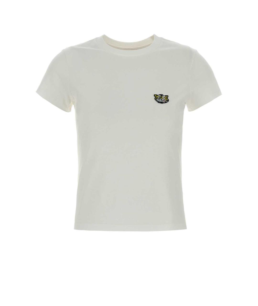 KENZO Белая хлопковая футболка, фото 1