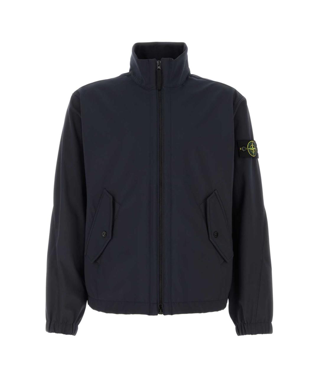 STONE ISLAND Синяя полиэстеровая куртка, фото 1