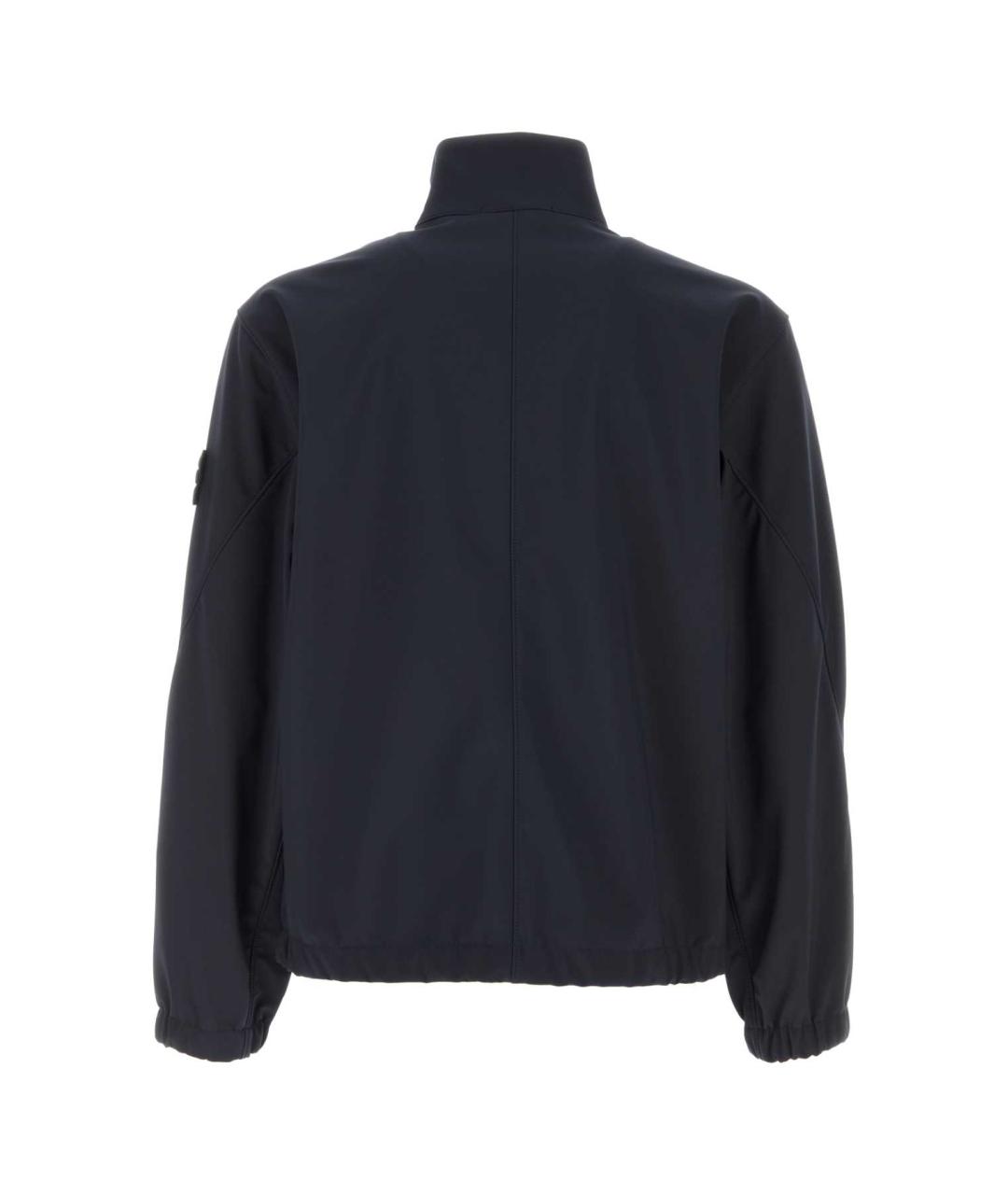 STONE ISLAND Синяя полиэстеровая куртка, фото 2