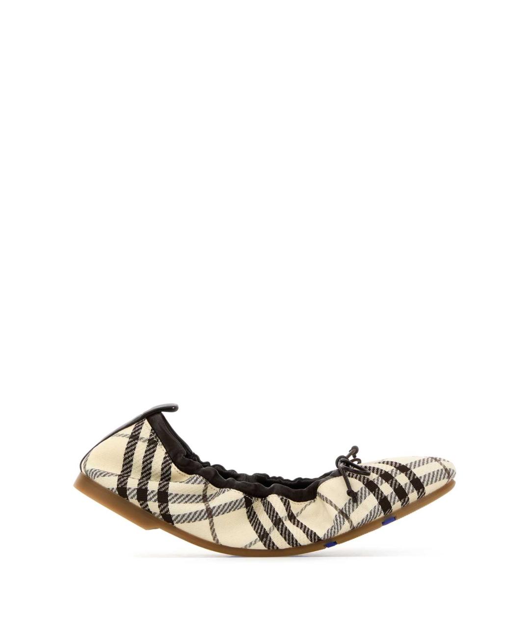 BURBERRY Мульти текстильные балетки, фото 1
