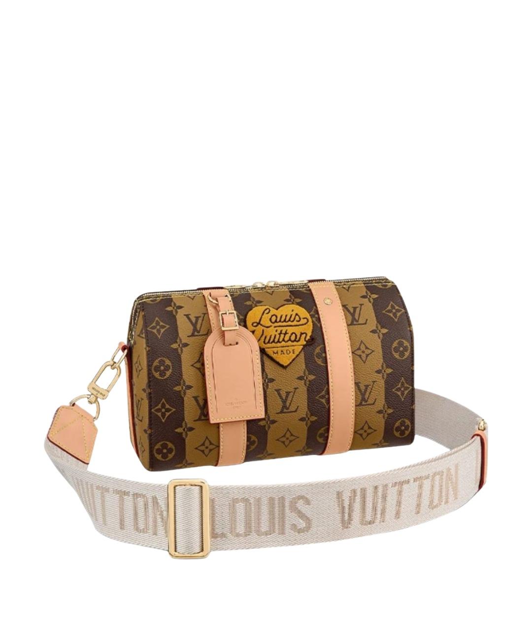 LOUIS VUITTON Коричневая сумка на плечо, фото 1