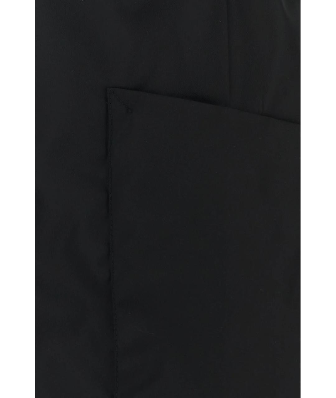 PRADA Черное полиамидовое повседневное платье, фото 3
