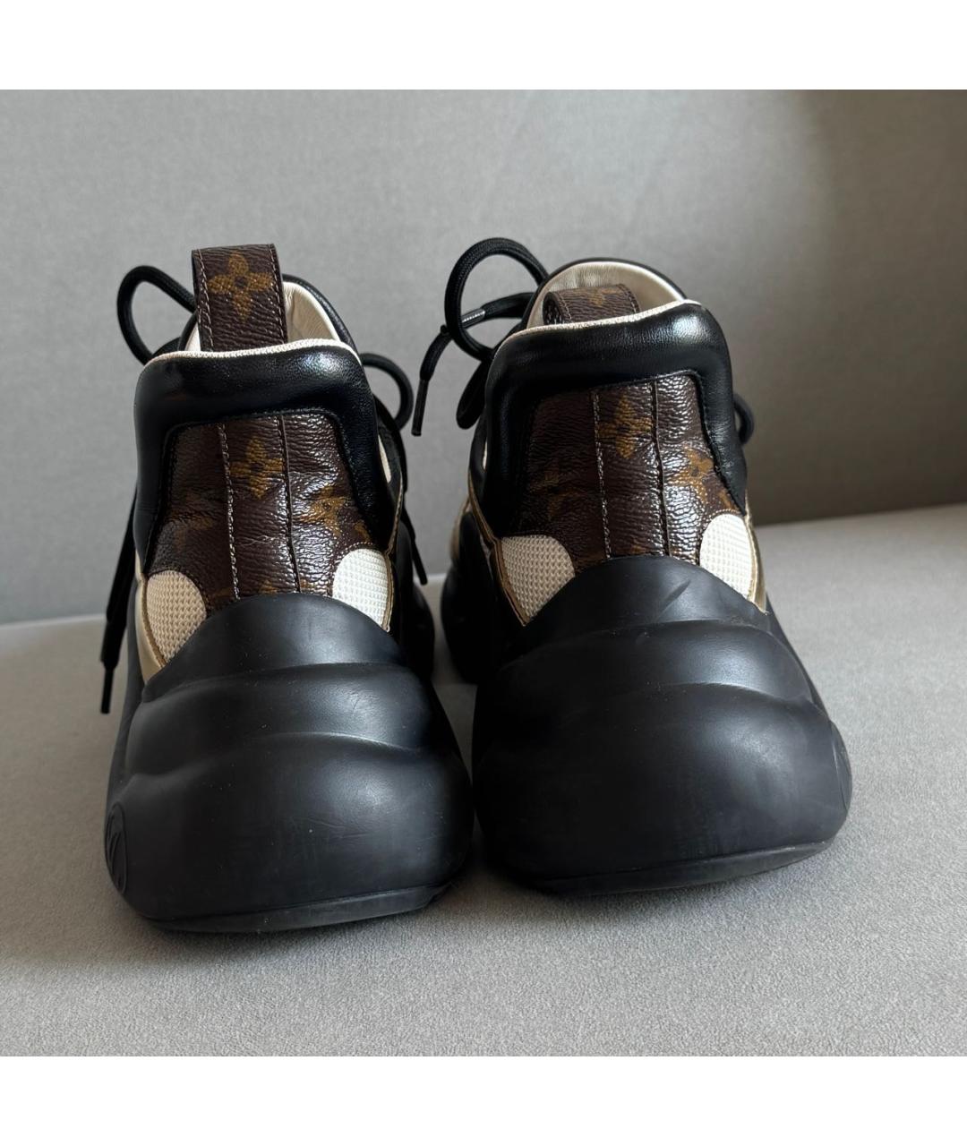 LOUIS VUITTON Белые текстильные кроссовки, фото 4