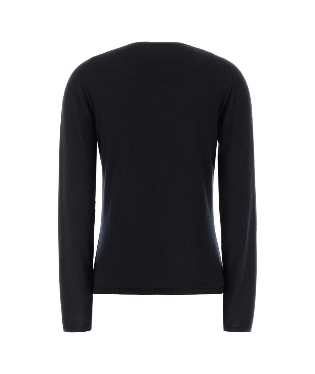 MAX MARA Темно-синий кашемировый джемпер / свитер, фото 2