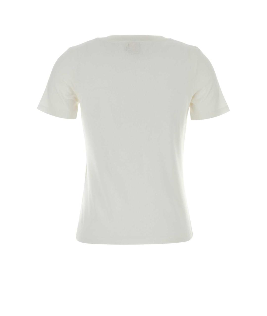 CHLOE Белая хлопковая футболка, фото 2