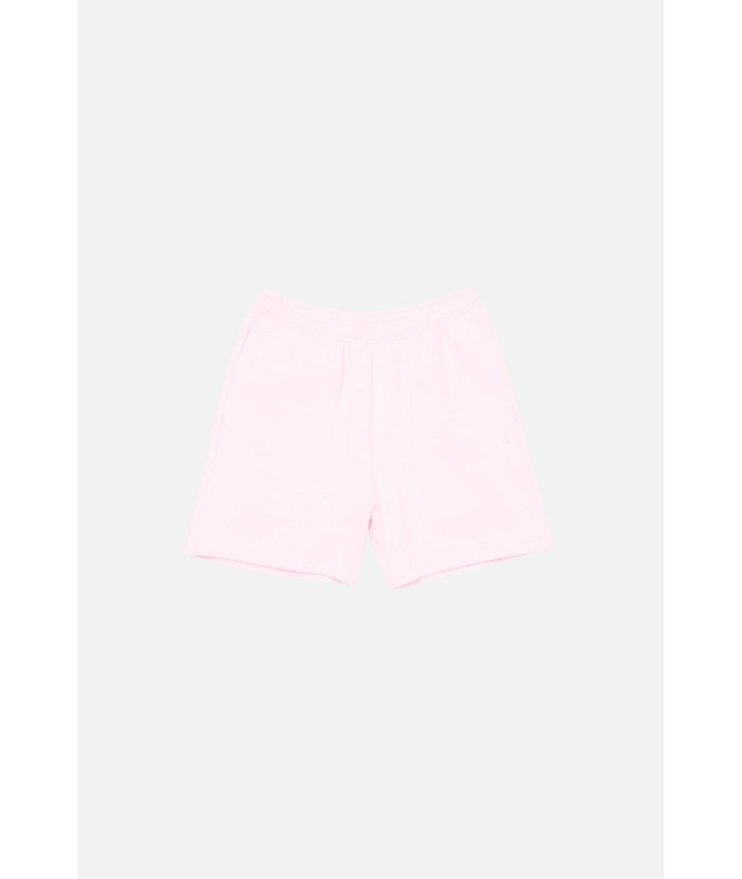 ACNE STUDIOS Розовые хлопковые шорты, фото 3