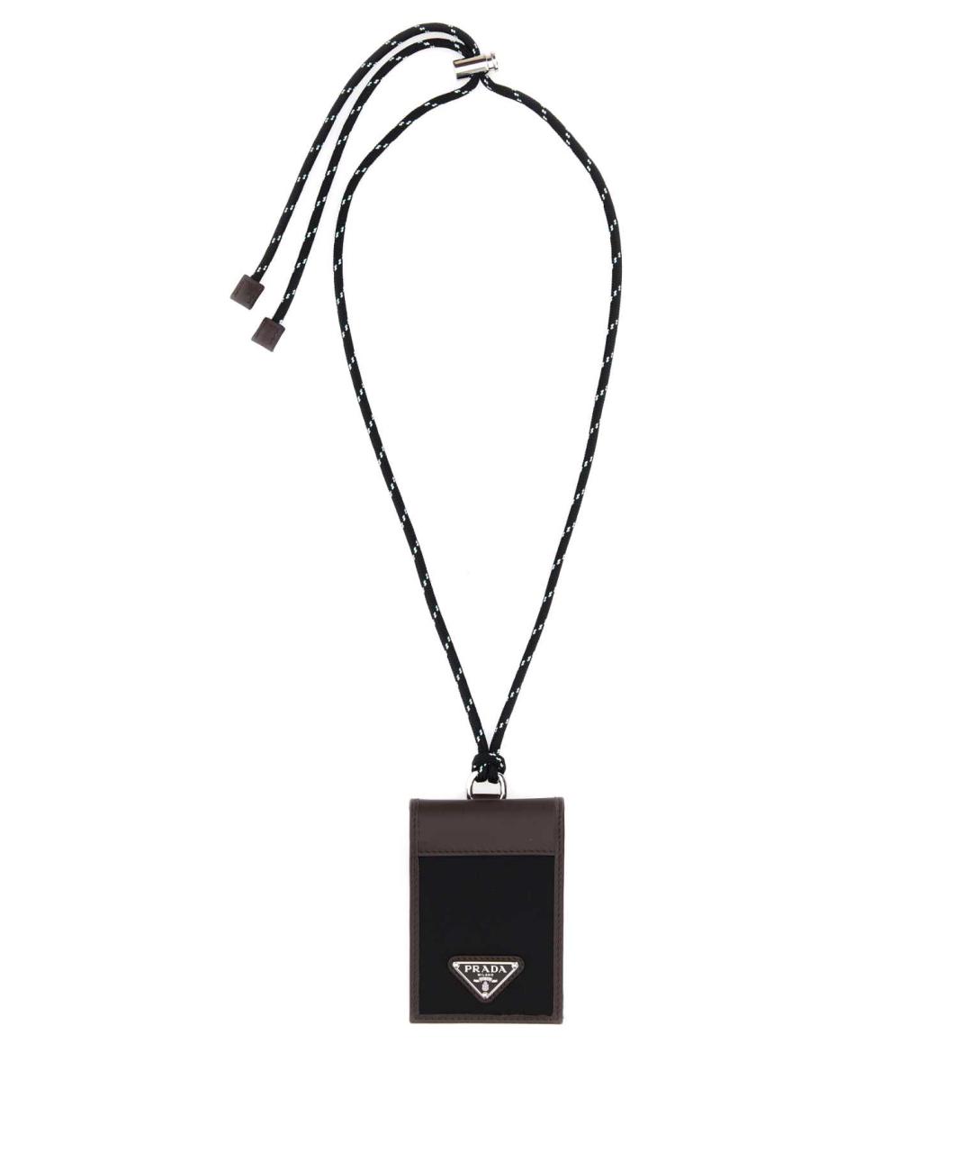 PRADA Черный кардхолдер, фото 1