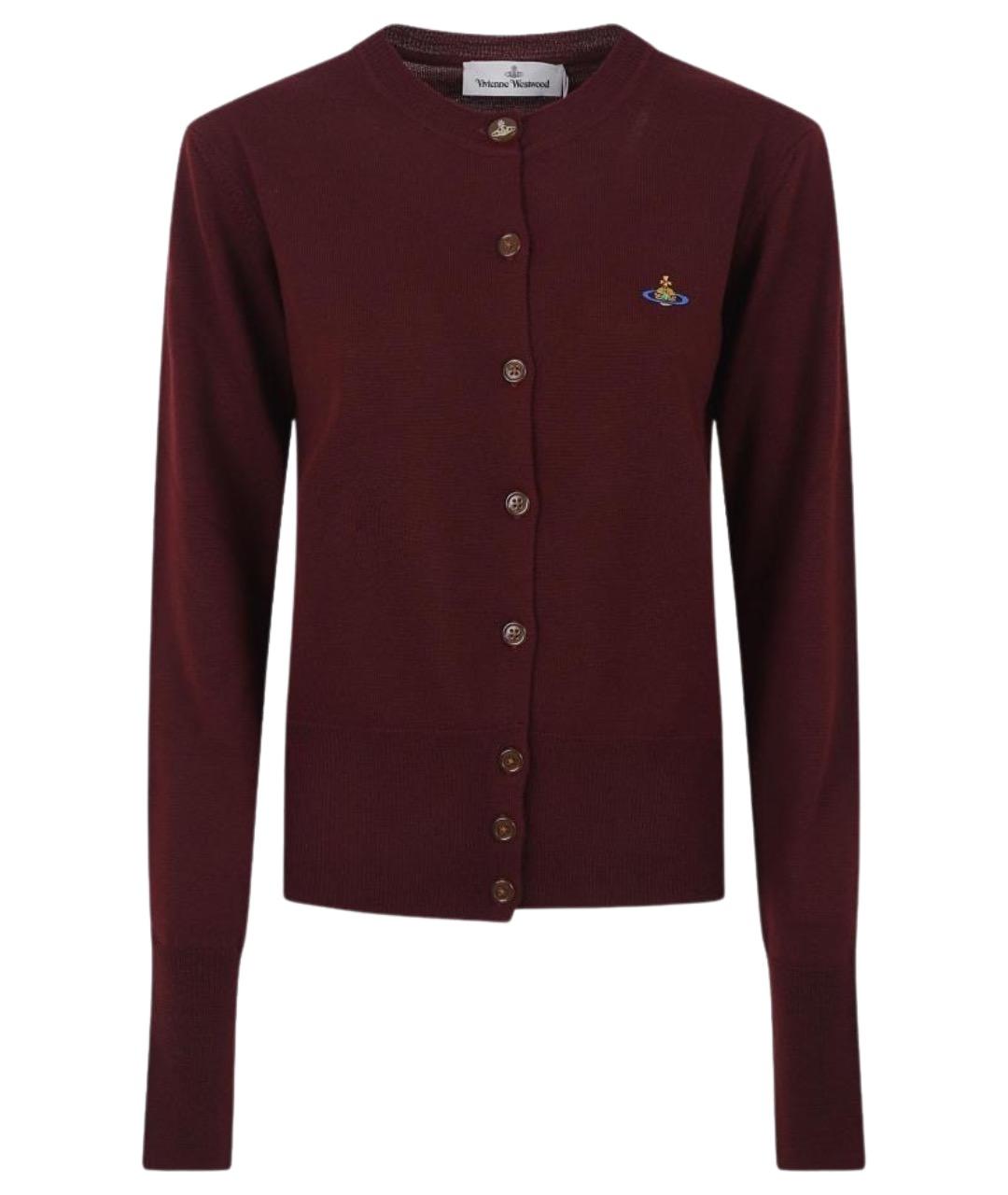 VIVIENNE WESTWOOD Красный шерстяной кардиган, фото 1