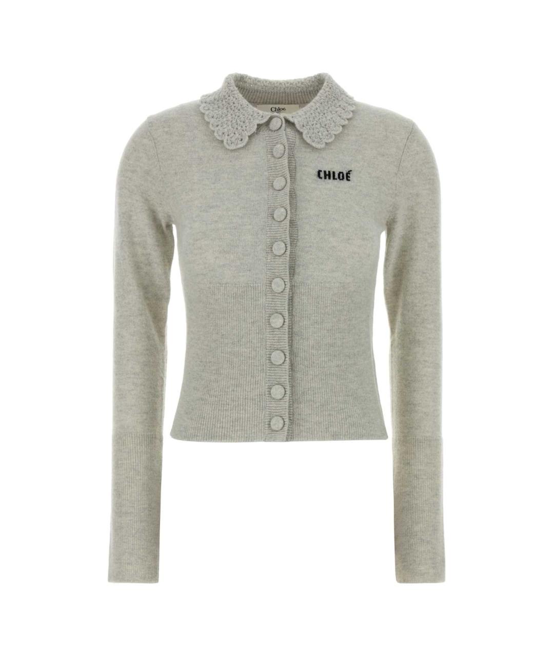 CHLOE Серый кардиган, фото 1