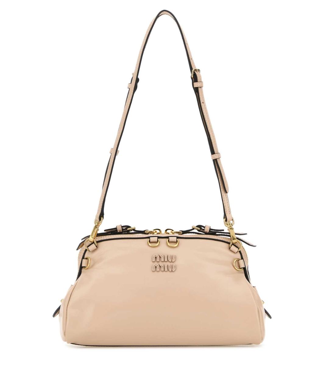 MIU MIU Бежевая сумка через плечо, фото 1