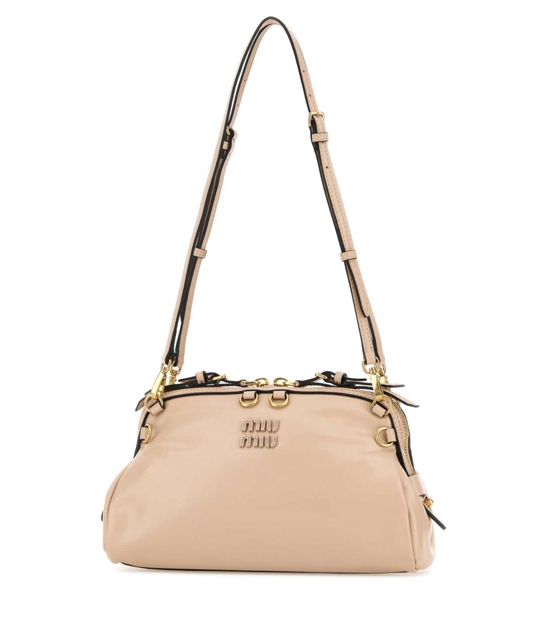 MIU MIU Бежевая сумка через плечо, фото 2