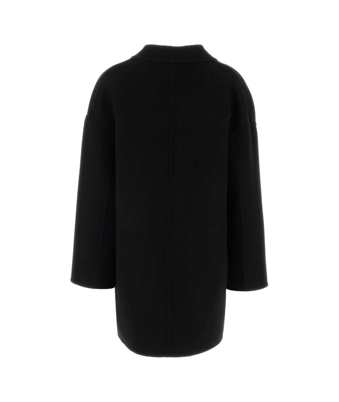 GUCCI Черное шерстяное пальто, фото 2