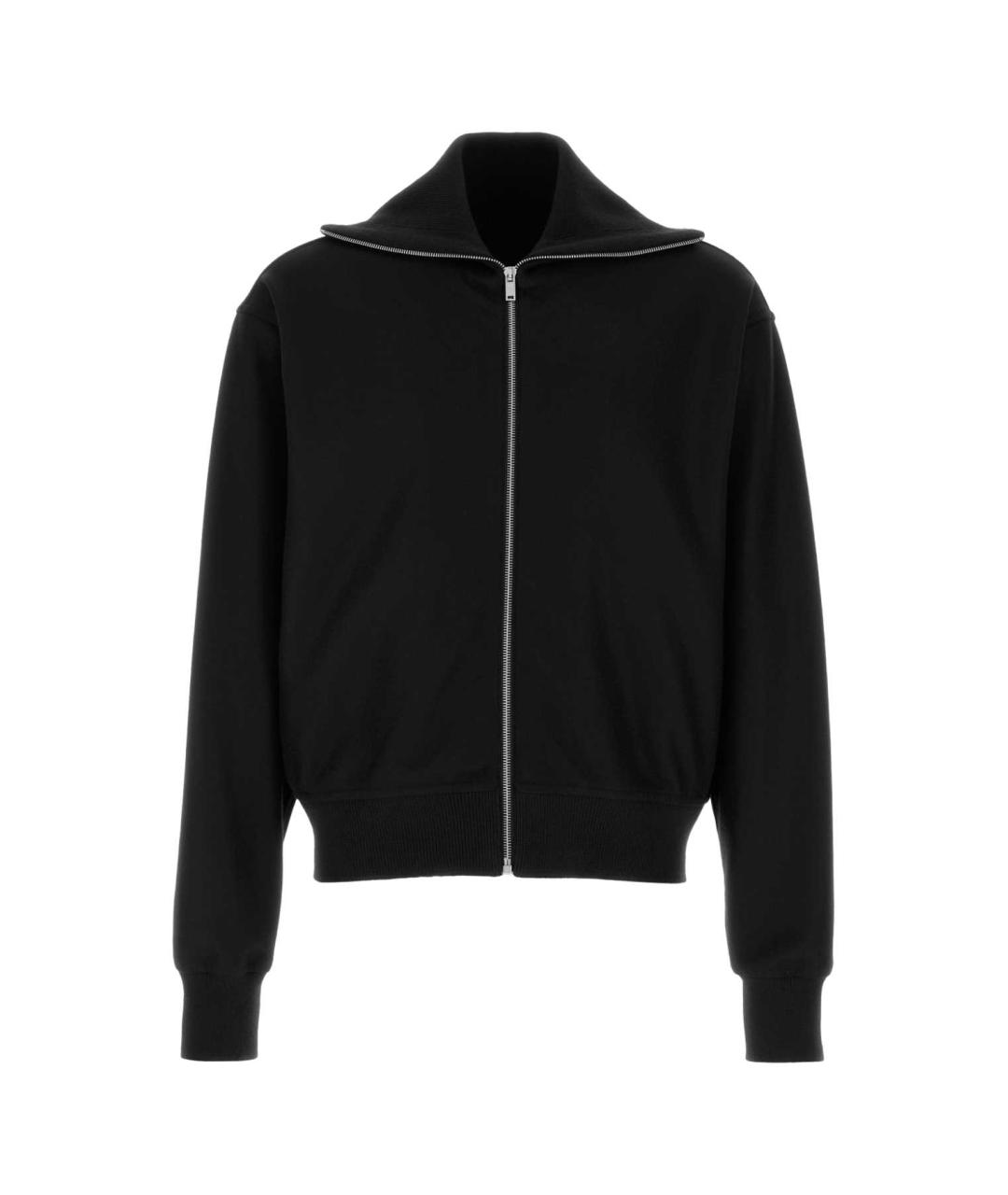 JIL SANDER Черный шерстяной кардиган, фото 1