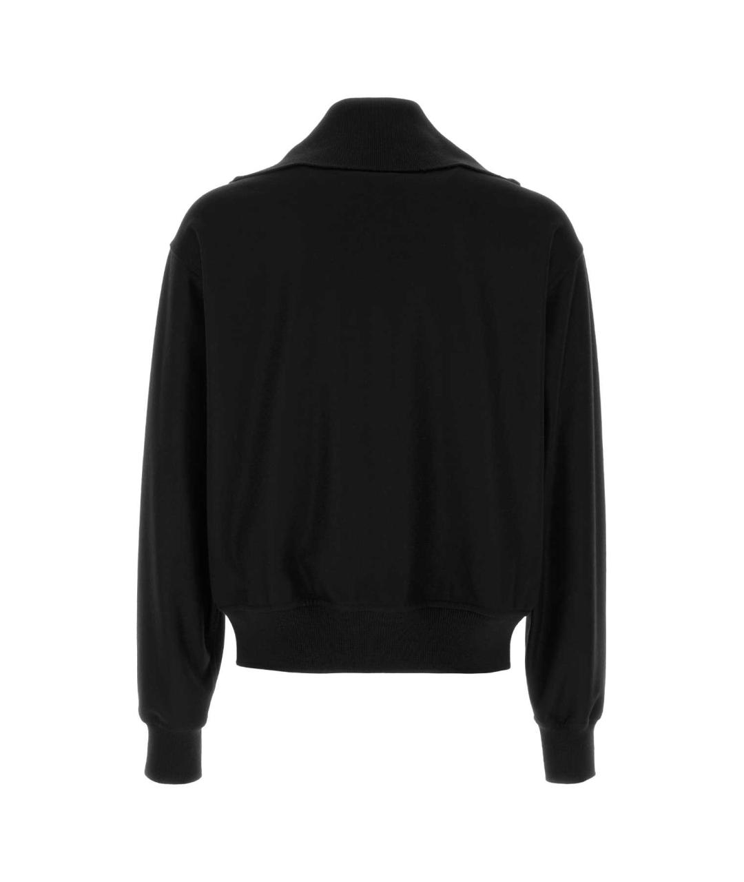 JIL SANDER Черный шерстяной кардиган, фото 2