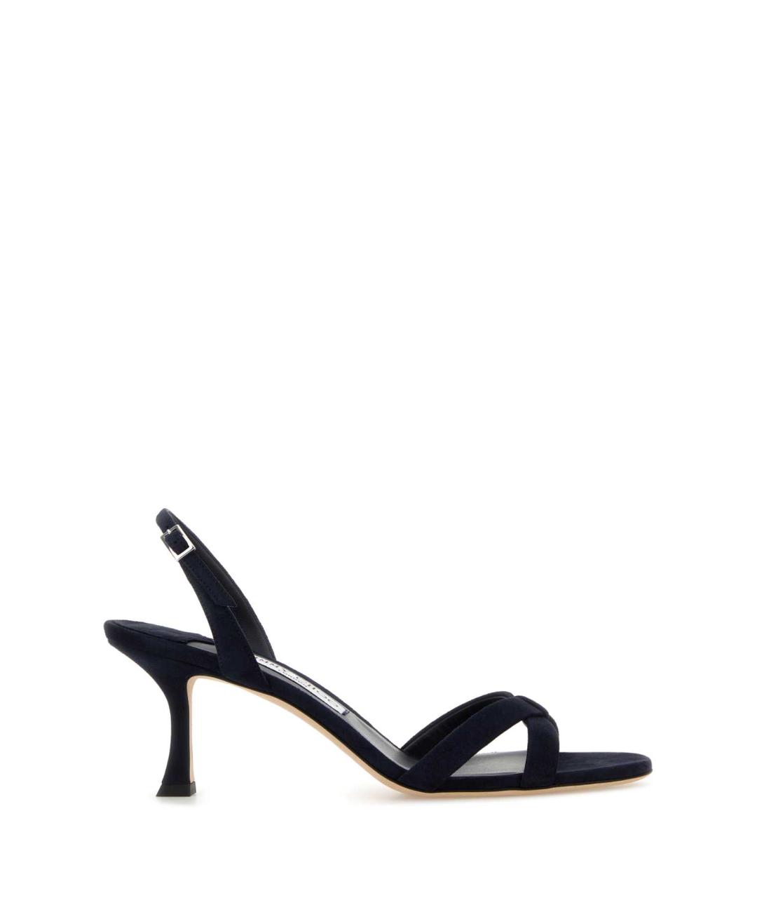 JIMMY CHOO Синие замшевые туфли, фото 1