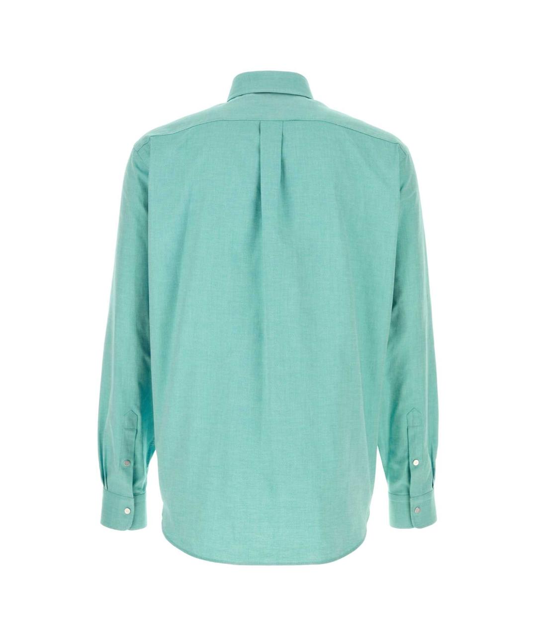 FENDI Голубая хлопковая кэжуал рубашка, фото 2