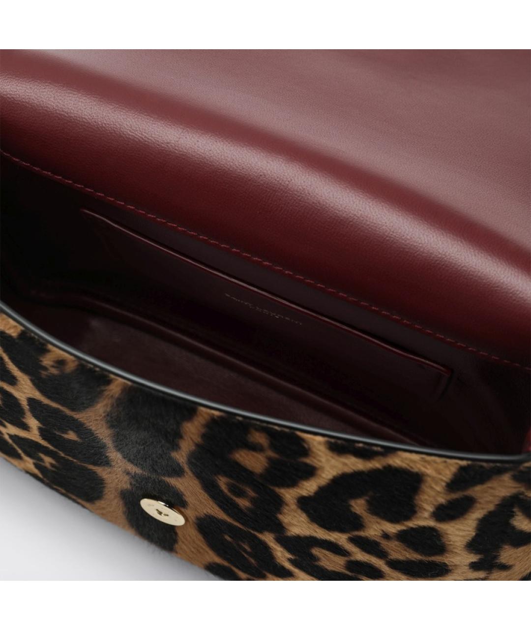 SAINT LAURENT Мульти меховая сумка через плечо, фото 5