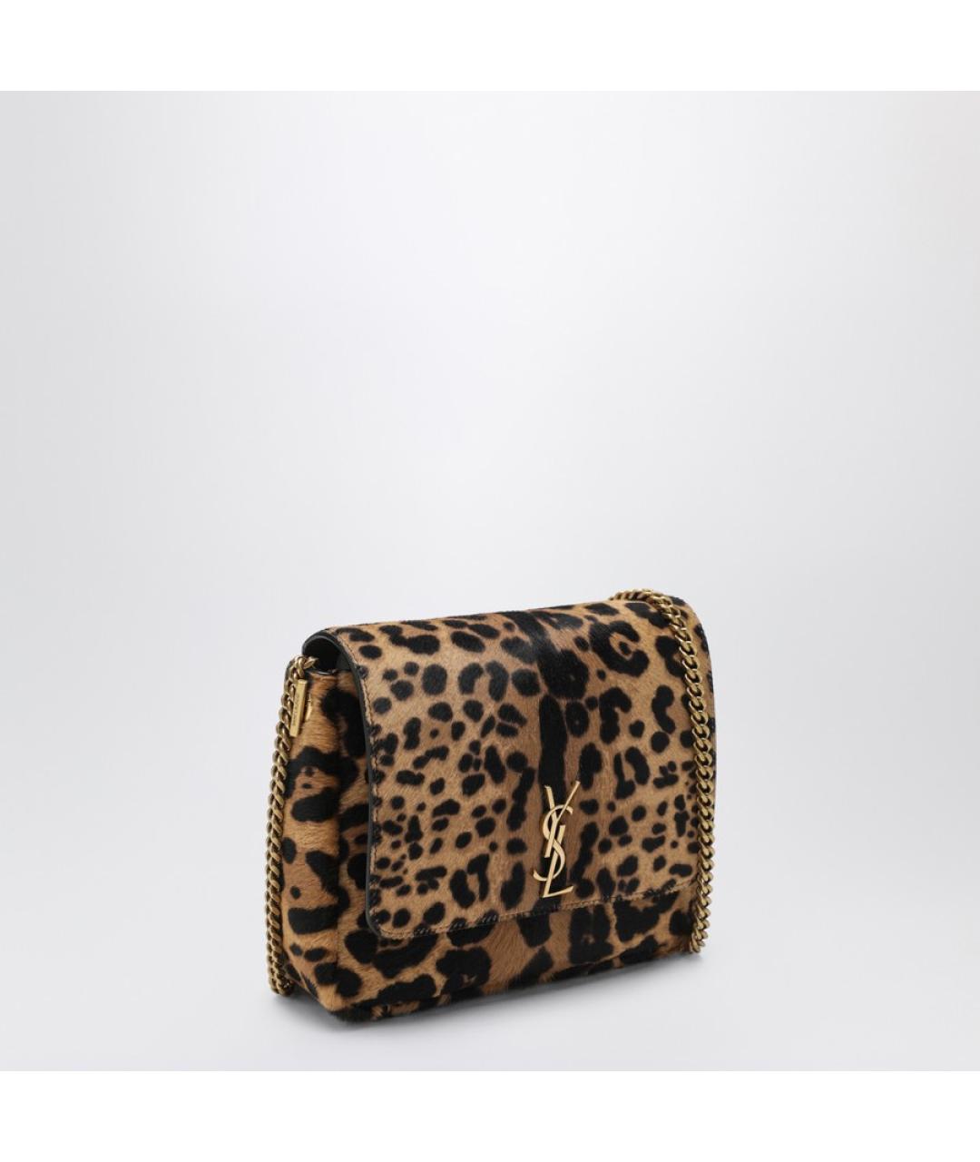 SAINT LAURENT Мульти меховая сумка через плечо, фото 3