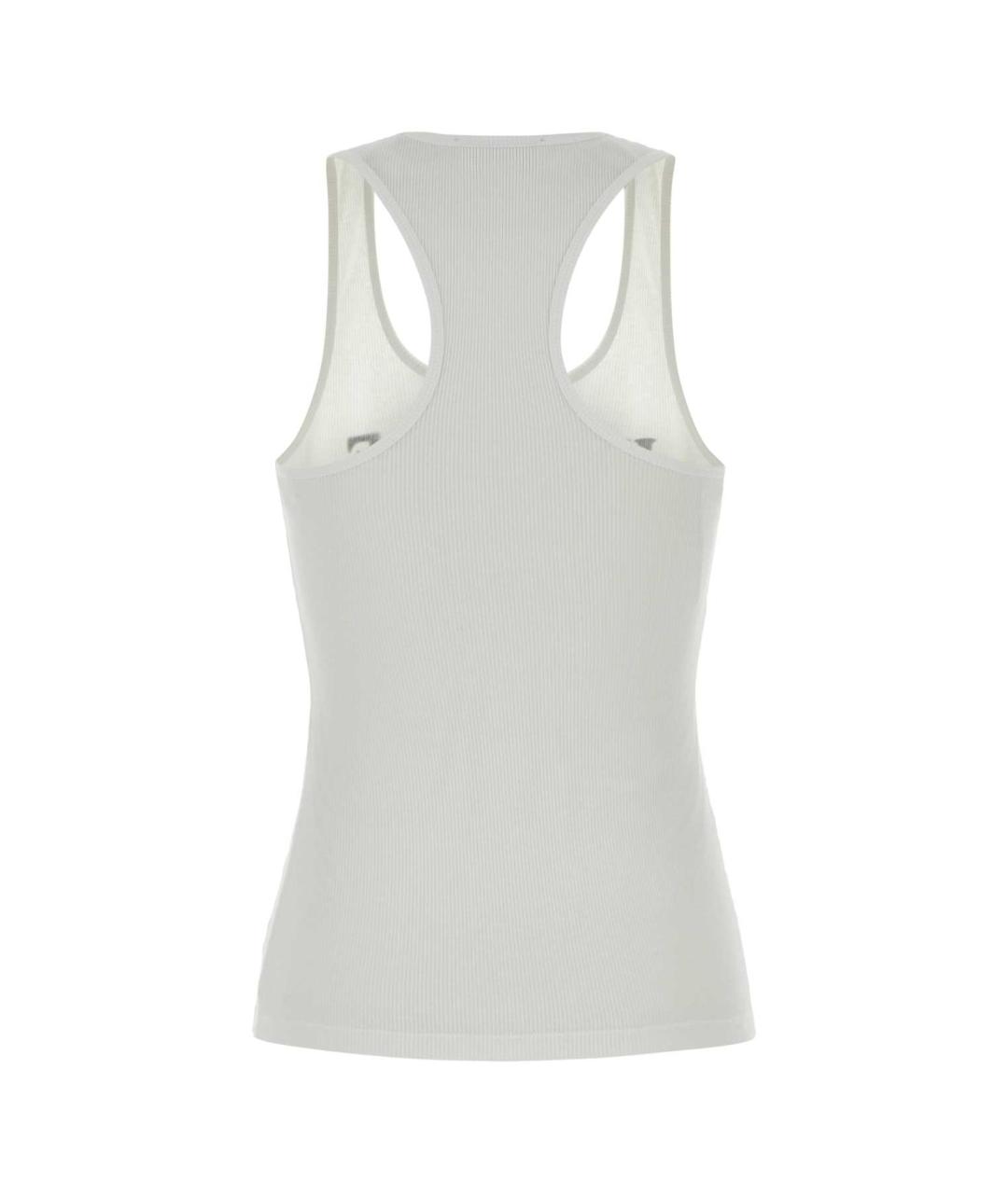 STELLA MCCARTNEY Белая хлопковая майка, фото 2