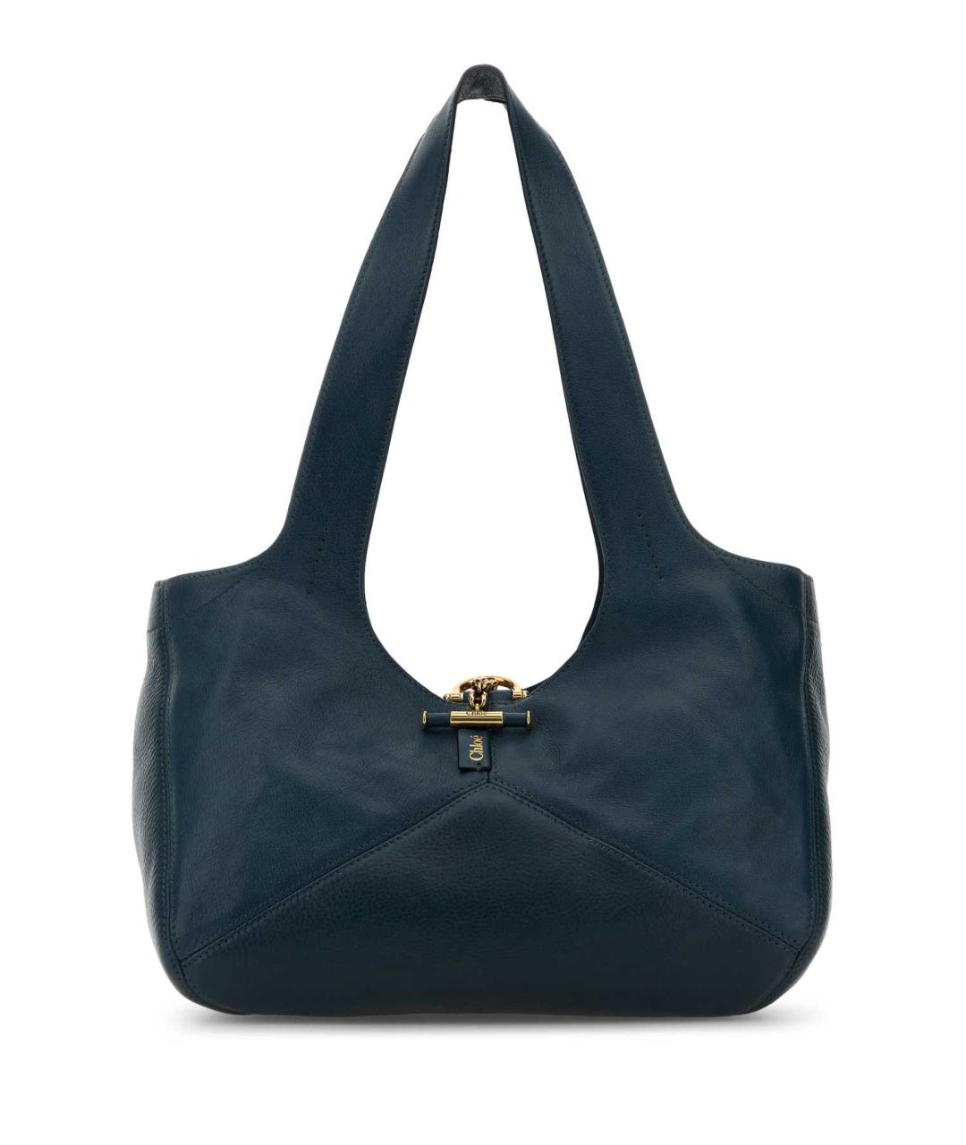 CHLOE Синяя кожаная сумка тоут, фото 1