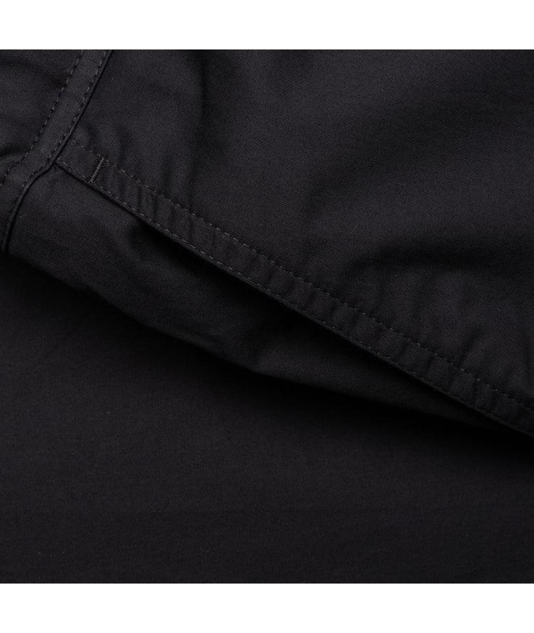 DRIES VAN NOTEN Черные хлопковые повседневные брюки, фото 2