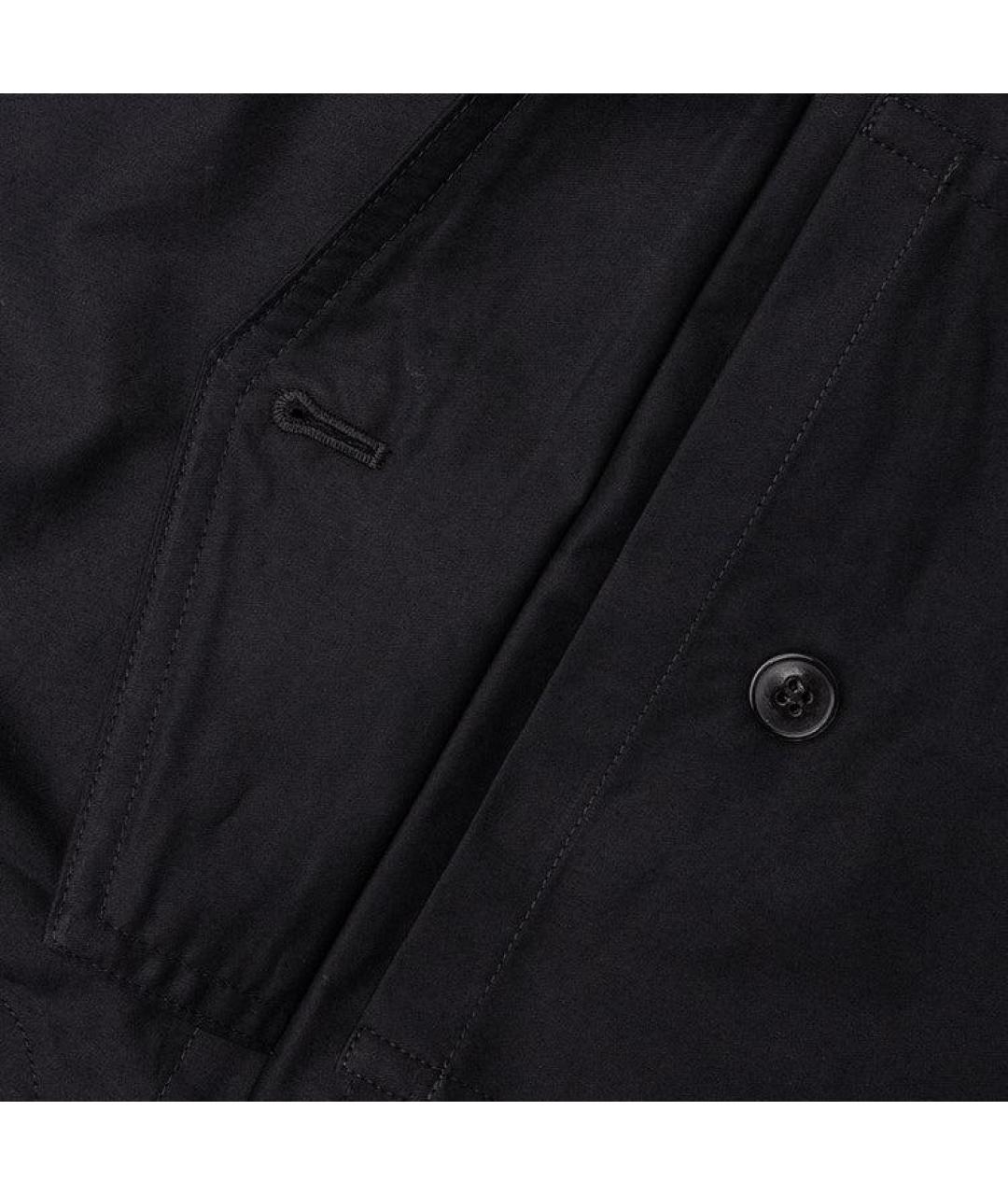 DRIES VAN NOTEN Черные хлопковые повседневные брюки, фото 3