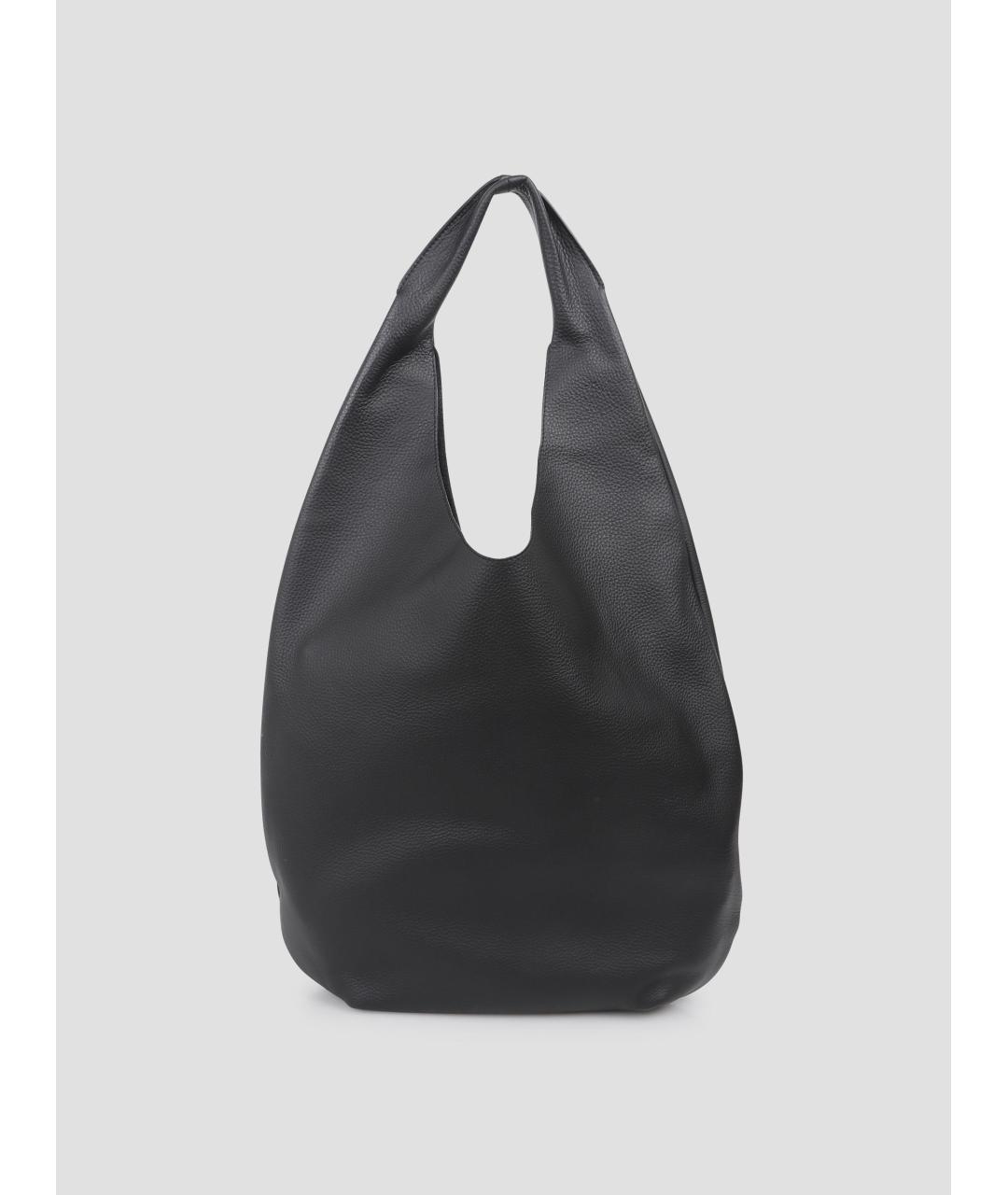 A.P.C. Черная кожаная сумка через плечо, фото 2